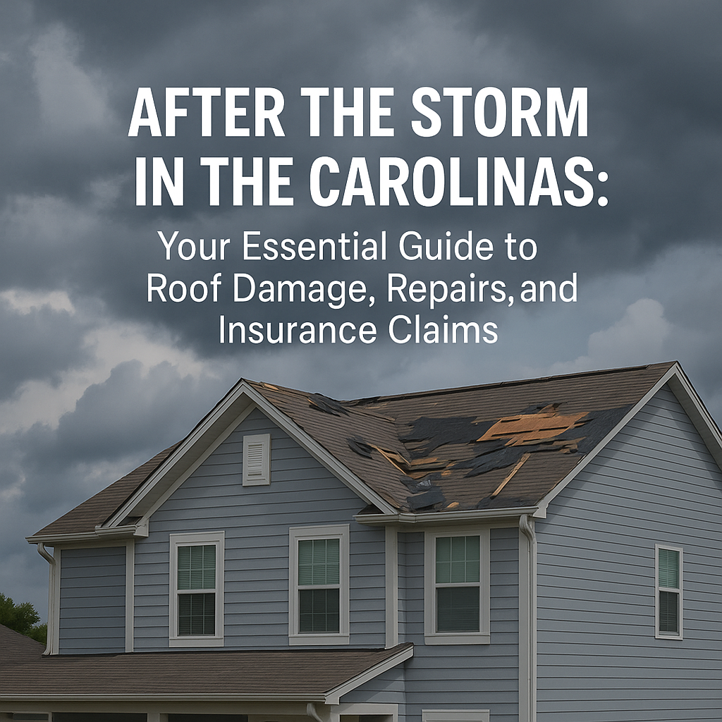 After the Storm in the Carolinas: Your Essential Guide to Roof Damage, Repairs, and Insurance Claims